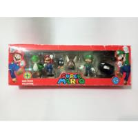 Usado, Mini Figuras De Super Mario Bros 6 Pack Serie 1 Nintendo 201 segunda mano   México 