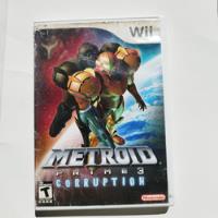 Metroid Prime 3 Corruption Wii Nintendo segunda mano   México 