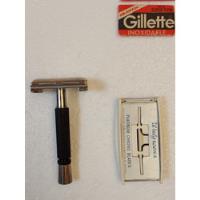 Antiguo Rastrillo Reutilizable Marca Gillette Made In Usa, usado segunda mano   México 