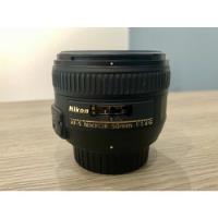 Lente Nikon Af-s Nikkor 50mm F / 1.4g segunda mano   México 
