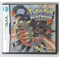 (solo Caja) Pokémon Platinum Version Nintendo Ds Rtrmx Vj segunda mano   México 