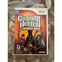 Guitar Hero Iii Legends Of Rock Nintendo Wii Wii U 3 Gh segunda mano   México 