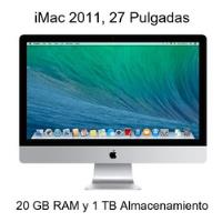 iMac (27 Pulgadas, Mediados De 2011) 20 Gb Ram + 1tb Alma... segunda mano   México 