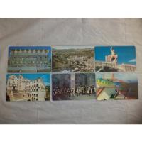 6 Vintage (circa 1970) Tarjetas Postales De Guanajuato, usado segunda mano   México 