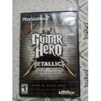 Guitar Hero Metallica Para Ps2 Físico Original En Buen Estad segunda mano   México 