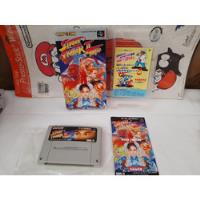 Street Fighter 2 Turbo Con Caja Y Manual De Super Famicom. segunda mano   México 