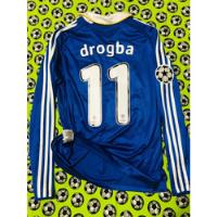 Jersey adidas Chelsea Fc Final Champions 2008 Didier Drogba , usado segunda mano   México 