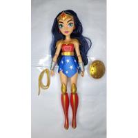 Muñeca Wonder Woman Super Heroe Girls Barbie Mujer Maravilla segunda mano   México 