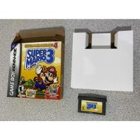 Super Mario Bros 3 Gba Juego Original (en Caja Custom) segunda mano   México 