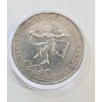 Moneda De Plata Ley 0.720 Olimpiadas Mexico 1968, usado segunda mano   México 
