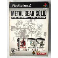 Metal Gear Solid: The Essential Collection Ps2 2008 Rtrmx Vj segunda mano   México 