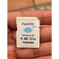 Memoria Wifi Sd Flashair 32gb Toshiba segunda mano   México 