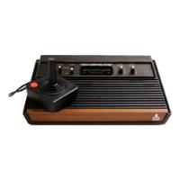 Consola Atari 2600 4kb Color  Negro Y Marrón Madera, usado segunda mano   México 