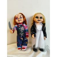 Muñeco Chucky Y Tiffany De 36 Cm C/u Articulados , usado segunda mano   México 