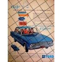 Usado, Afiche Retro  Autos Ford Falcon 1969 -1059 segunda mano   México 