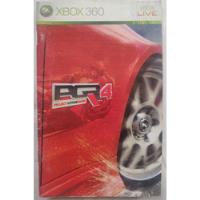 Project Gotham Racing 4 Solo Manual Original Xbox 360 segunda mano   México 