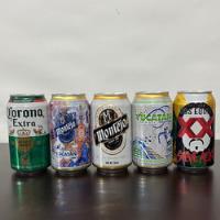 Set 05 Latas De Cerveza Coleccionables (a Elegir), usado segunda mano   México 