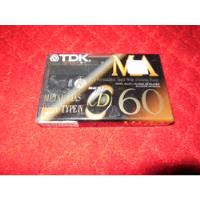 Cassette Marca Tdk Metal Ma-60 Sellado segunda mano   México 