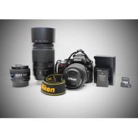 Cámara Nikon D5100/18-55mm+50mm+55-300mm, usado segunda mano   México 