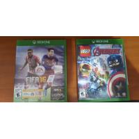 Fifa 16 + Lego Avengers Xbox One  segunda mano   México 