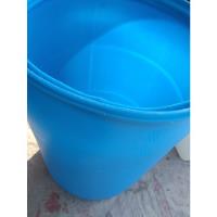 Bote Plástico Sin Tapa Para Agua Potable En Color Azul 55gal segunda mano   México 