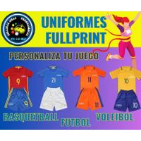 Uniformes Basquetball Infantil (6 Jgos) Fullprint, usado segunda mano   México 