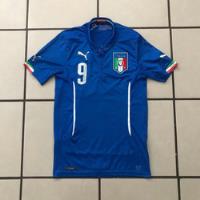 Jersey Italia, Puma Original, Temp 2014. #9 Balotelli, usado segunda mano   México 