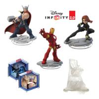 Disney Infinity Marvel Thor Iron Man Black Widow + 2 Discos segunda mano   México 
