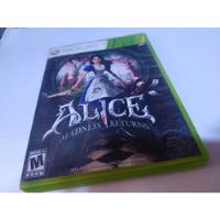 Alice Madness Returns Xbox360  segunda mano   México 