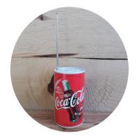 Usado, Lata De Coca Cola Promocional Vintage Radio De Frecuencia segunda mano   México 
