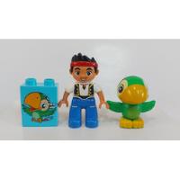 Figuras Lego Duplo Disney Jake Y Skully Piratas Nunca Jamás, usado segunda mano   México 