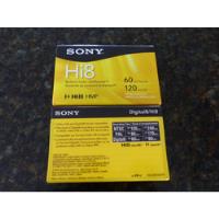 Usado, Videocassettes (2) Sony Digital 8 Hmp 60 Minutos segunda mano   México 