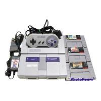 Consola Super Nintendo Nes Con 3 Videojuegos , usado segunda mano   México 
