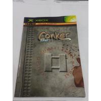 Manual Original Conker Xbox Clasico En Inglés  segunda mano   México 