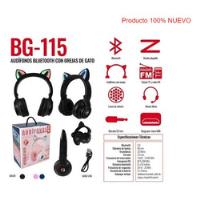 Audifonos De Diadema Bluetooth Bg-115, usado segunda mano   México 