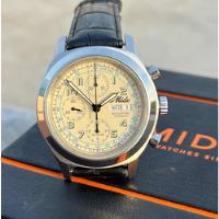 Reloj Mido Multifort Chronograph Automatic Tipo Militar Jumb, usado segunda mano   México 