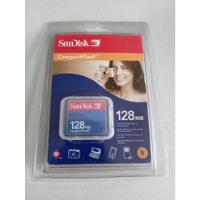 Tarjeta Sandisk Memoria Compact Flash 128 Mb, usado segunda mano   México 