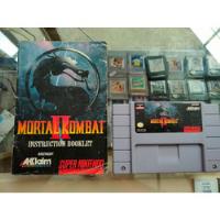 Mortal Kombat 2 Super Nintendo, usado segunda mano   México 