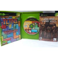 Star Wars Clone Wars & Tetris Worlds Para Xbox Clasico 2 N 1 segunda mano   México 