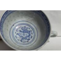 Taza  China De Porcelana Dragon Vintage Retro Preciosa, usado segunda mano   México 