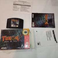 Turok 2 Seeds Of Evil De N64 Nintendo 64 Caja Instructivo segunda mano   México 