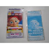Usado, 20 Invitaciones Impresas Ticket Jessie Vaquerita Toy Story segunda mano   México 