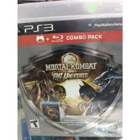Mortal Kombat Vs Dc Universe Combo Pack Para Ps3  segunda mano   México 