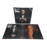 Usado, The Godfather El Padrino Trilogia Laserdisc 6 Discos segunda mano   México 