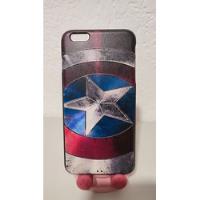 Usado, Funda Escudo Capitán América, Para iPhone 6 Plus Y 6s Plus segunda mano   México 