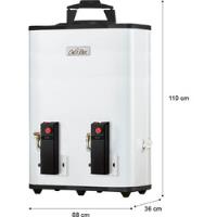 Calentador Calorex De Agua A Gas Lp  Coxdp-20, usado segunda mano   México 