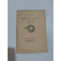 Libro Retratos Líricos / Luis G. Urbina segunda mano   México 