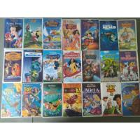 Películas Vhs Walt Disney De Colección ( Lote De 2 )  segunda mano   México 