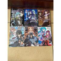 Usado, Lote De Mangas Anime Sword Art Online Primera Edición 6 Tomo segunda mano   México 