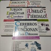 Lote 5 Libros De La Colección Ejercita Y Activa Tu Cerebro  segunda mano   México 